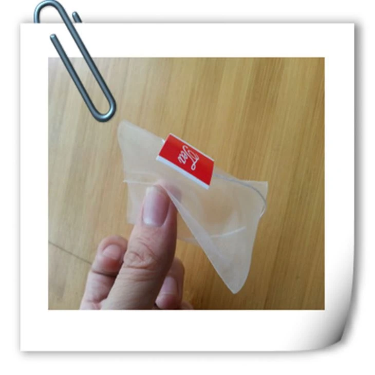 Empty Nylon Filter Mesh Pyramid Green Tea Bags